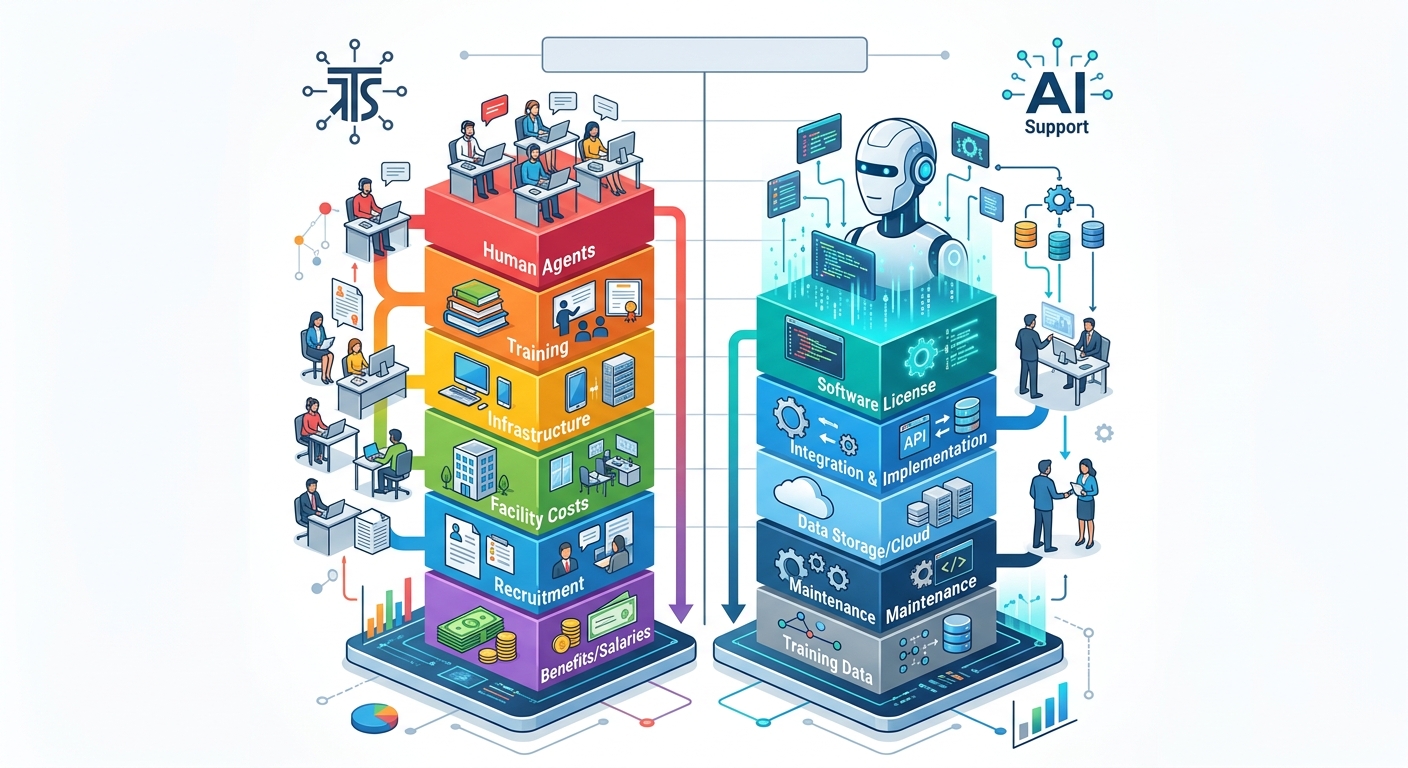 AI客服系统 vs 传统客服系统：2026年跨境电商如何做出正确选择