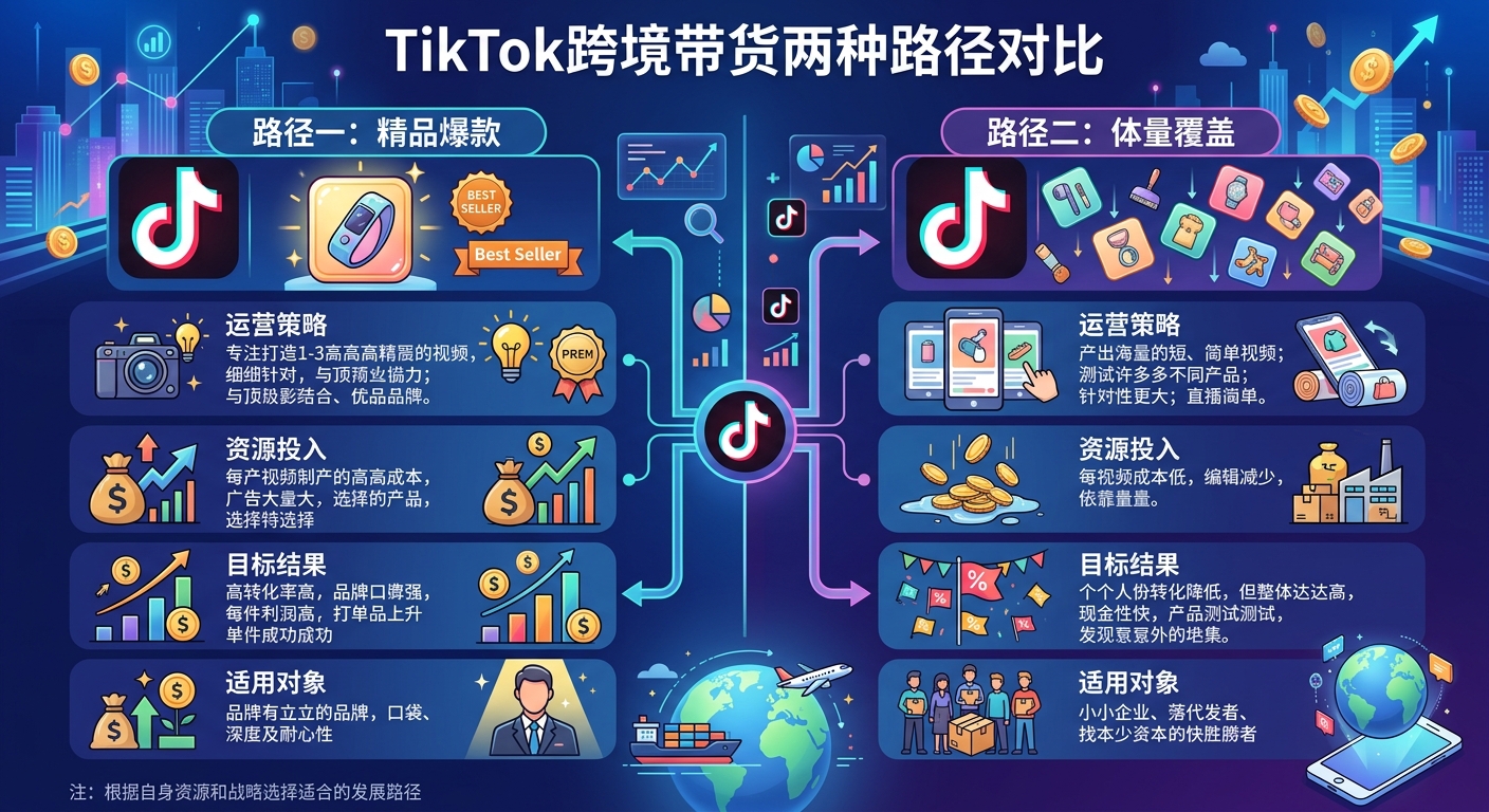 TK短视频带货成功案例：从0到稳定出单的内容路径