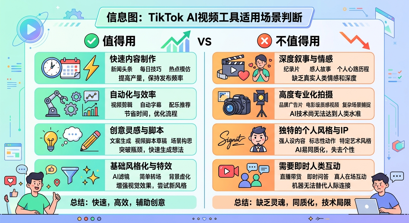 TikTok视频AI工具值得买吗？跨境卖家的真实使用门槛