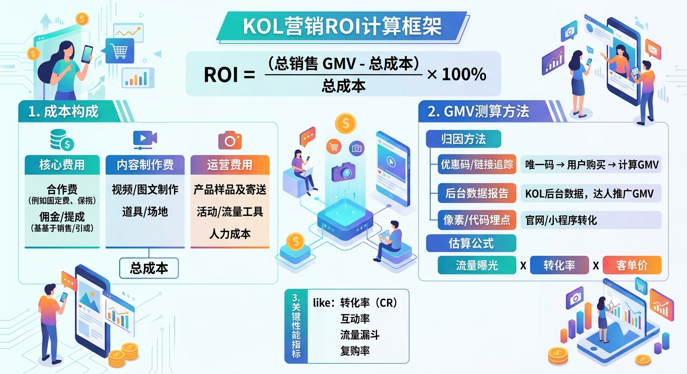 KOL营销ROI怎么算？跨境电商达人合作投入产出行业报告
