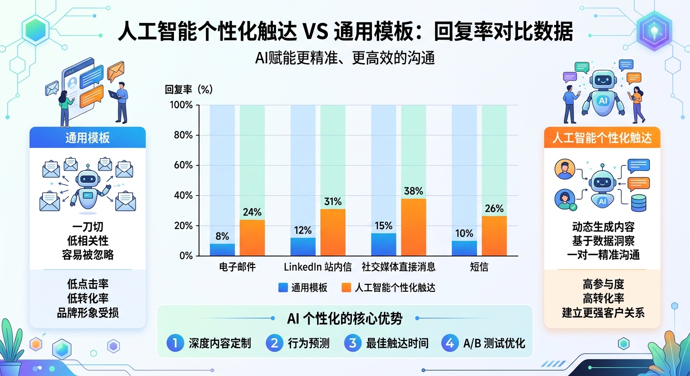 AI达人触达系统回复率实测：自动化邀约真的有效吗