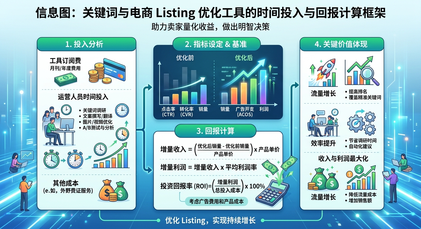 Listing优化工具：时间投入和回报的计算框架