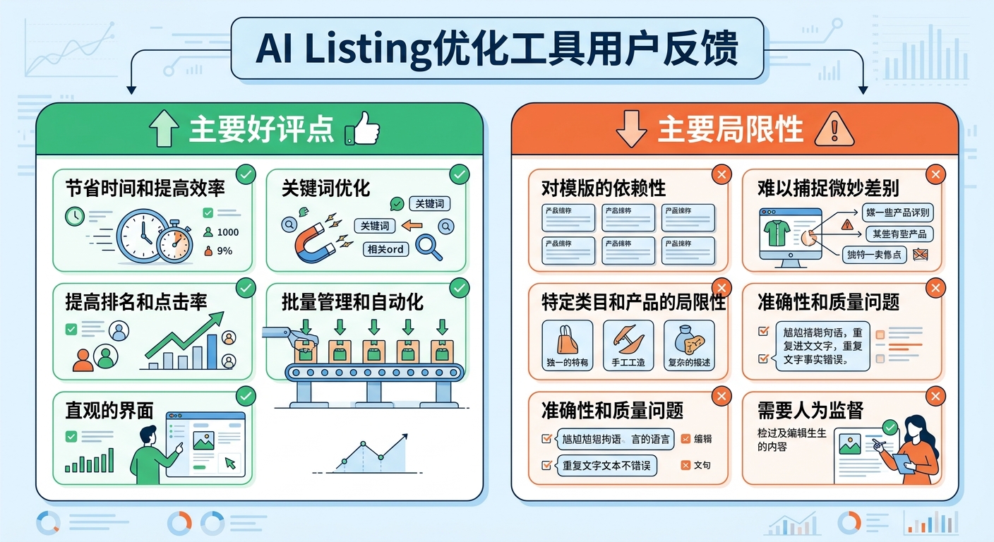 AI Listing优化工具用户真实评价：值不值得用