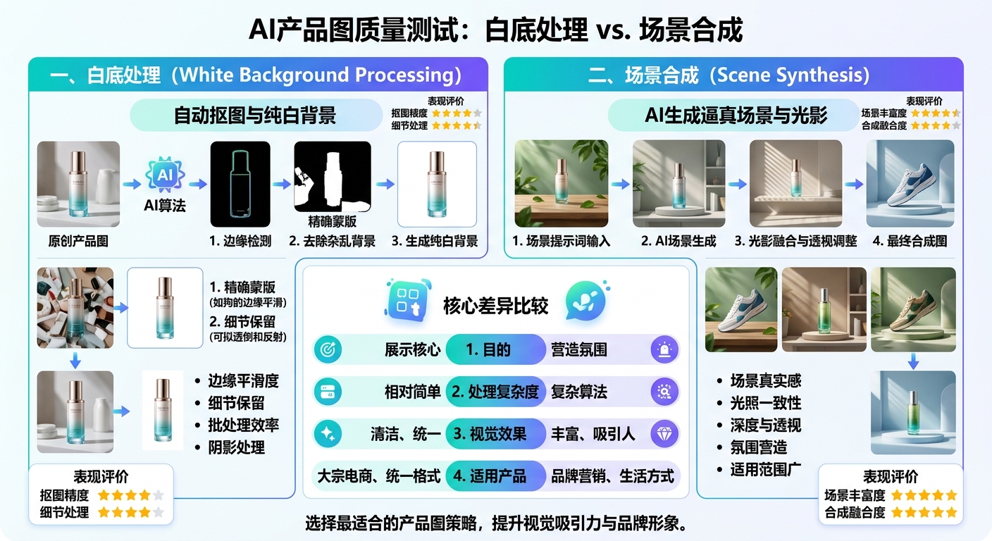 AI生成的亚马逊产品图质量达标吗？真实测试
