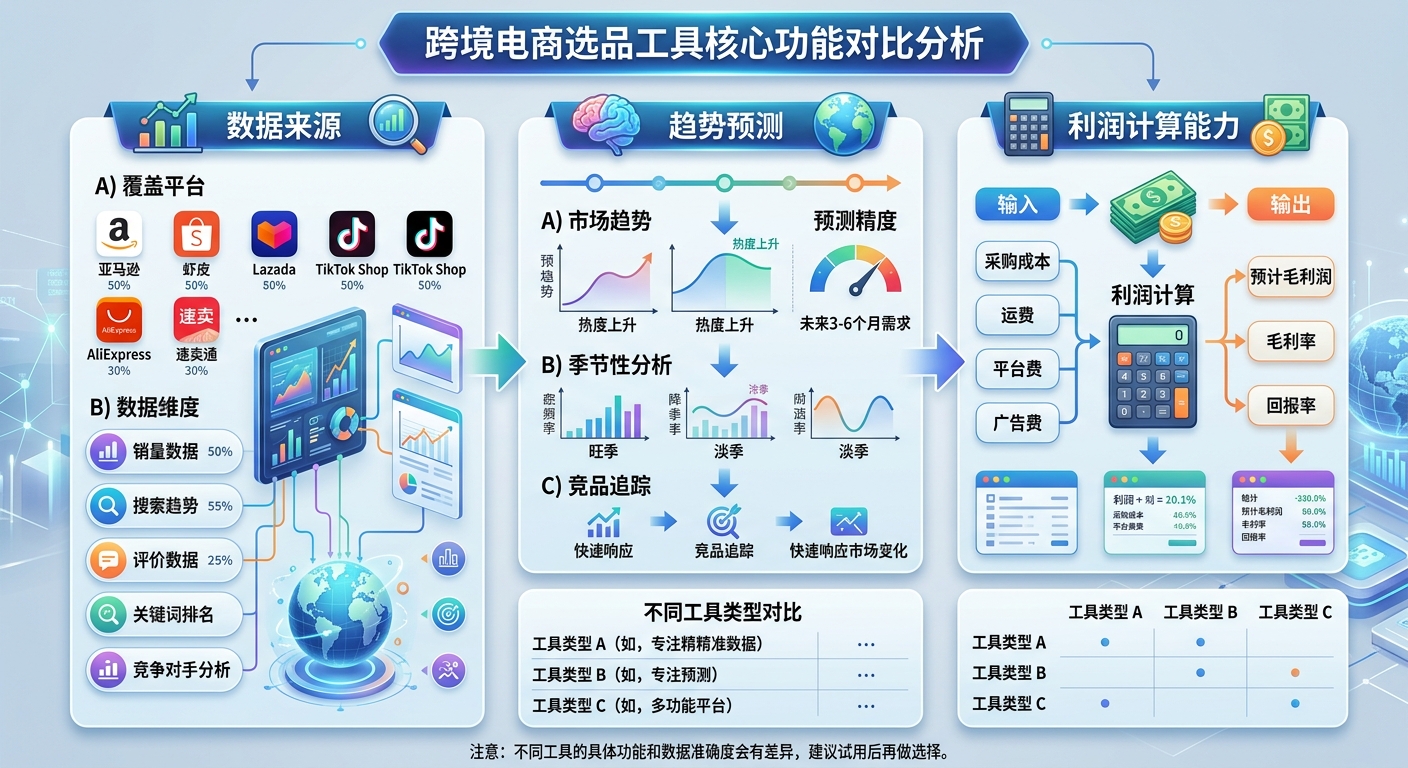 AI选品工具哪个好用？跨境卖家2025年选型指南