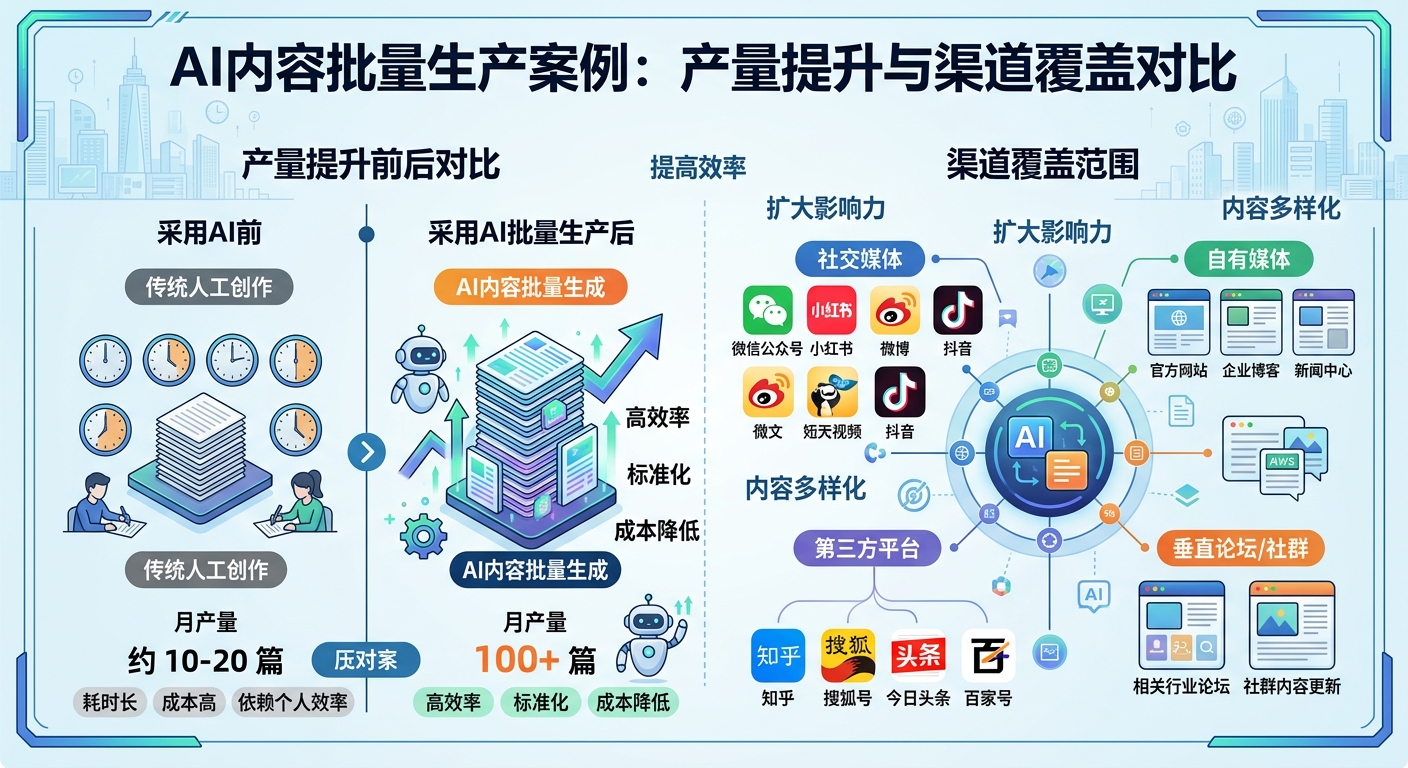 AI批量生产跨境营销内容案例：从50篇到500篇