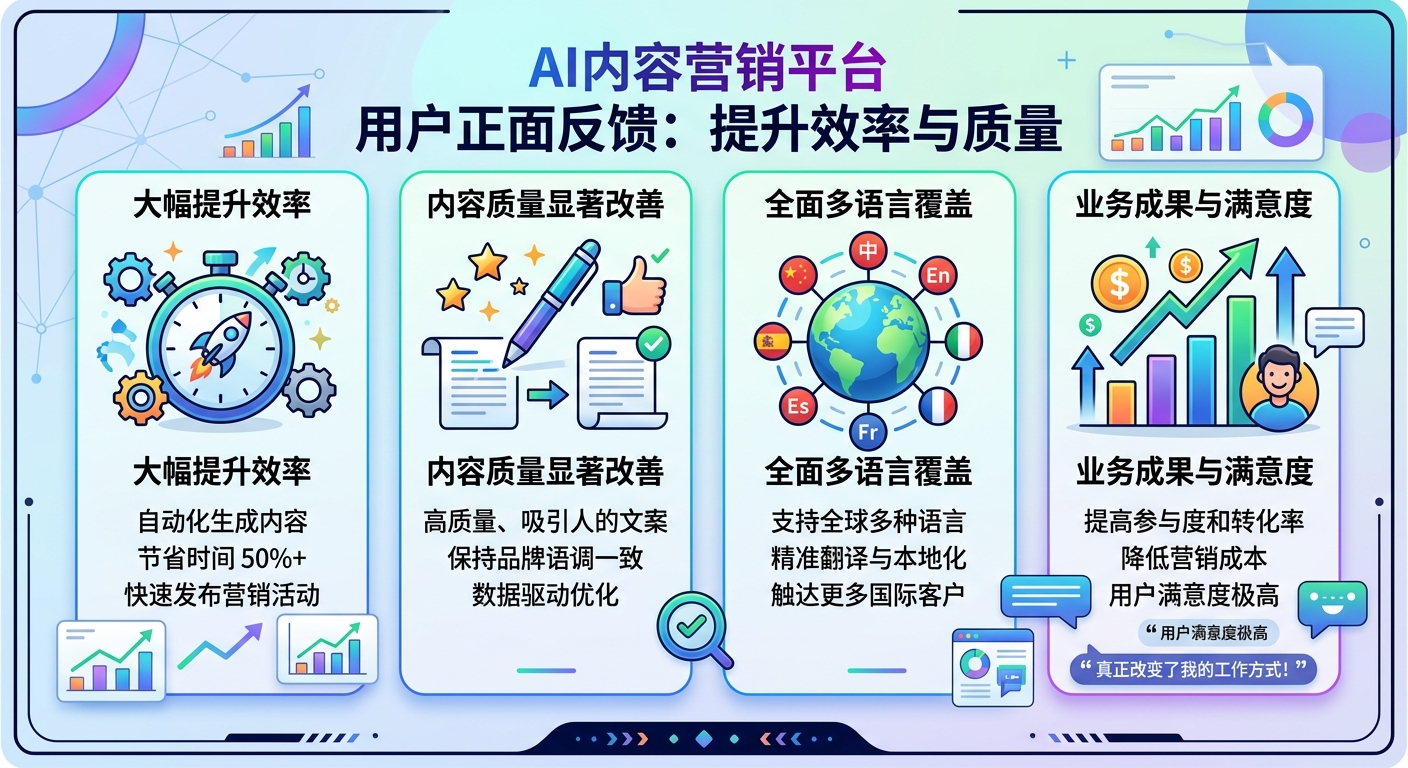 AI内容营销平台用户真实评价：跨境卖家怎么说