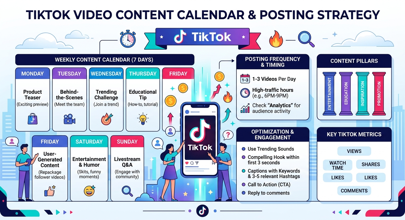 TikTok爆款流量放大操作