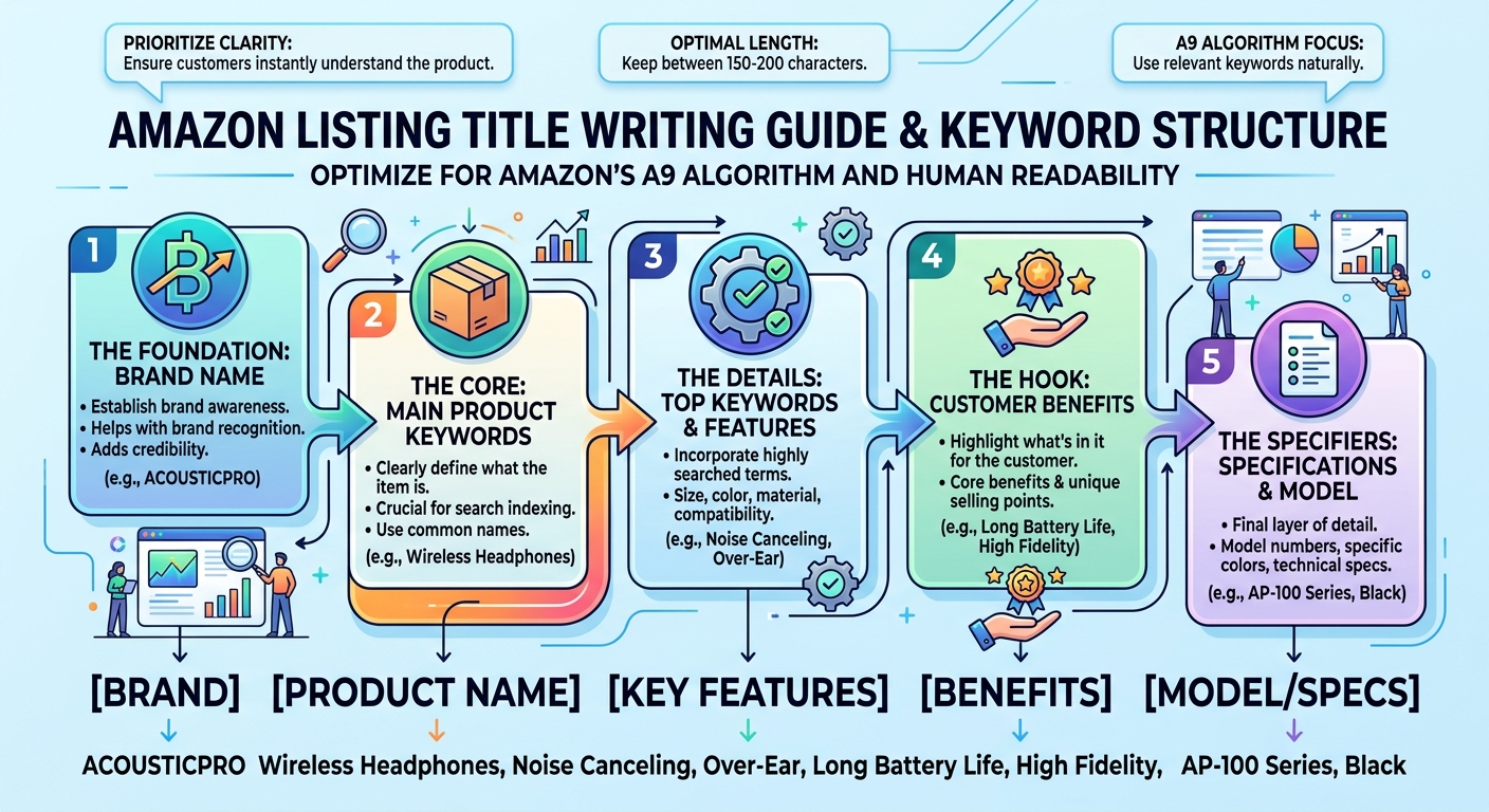 亚马逊Listing标题怎么写？2026年算法更新后的正确姿势