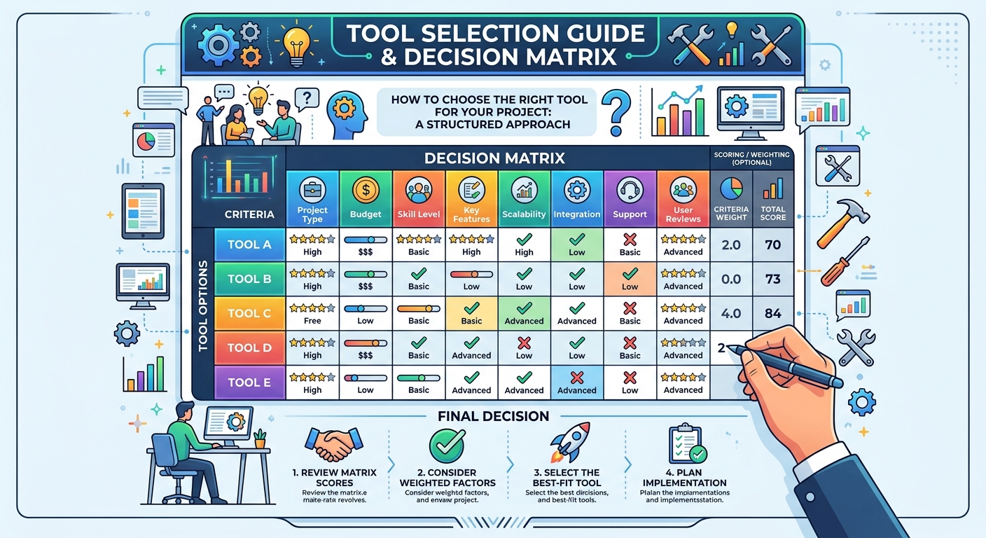 Listing AI工具选型决策树