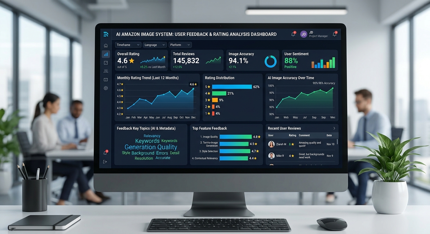 50位亚马逊卖家用了AI主图系统，他们的真实反馈是这样的