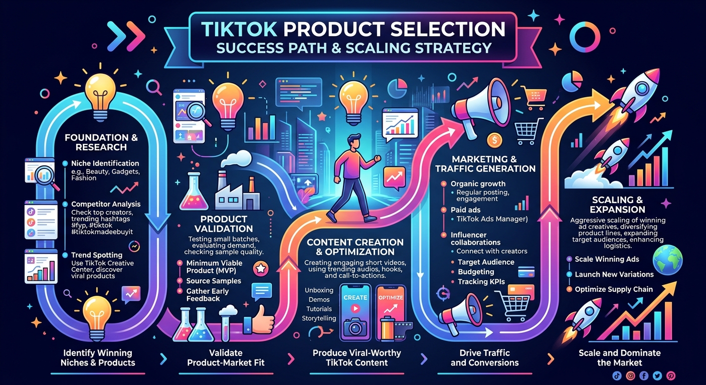 TikTok选品成功路径总结
